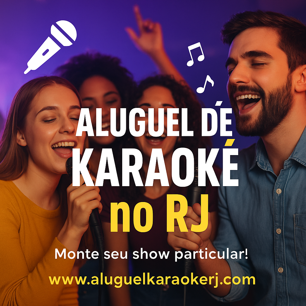 Aluguel de Karaokê no Rio de Janeiro - Festa animada